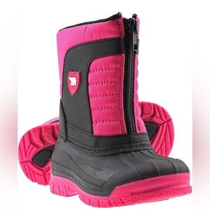 Arctic Shield Warm Insulated Waterproof Durable Easy On/Off Winter Snow Boots 5T